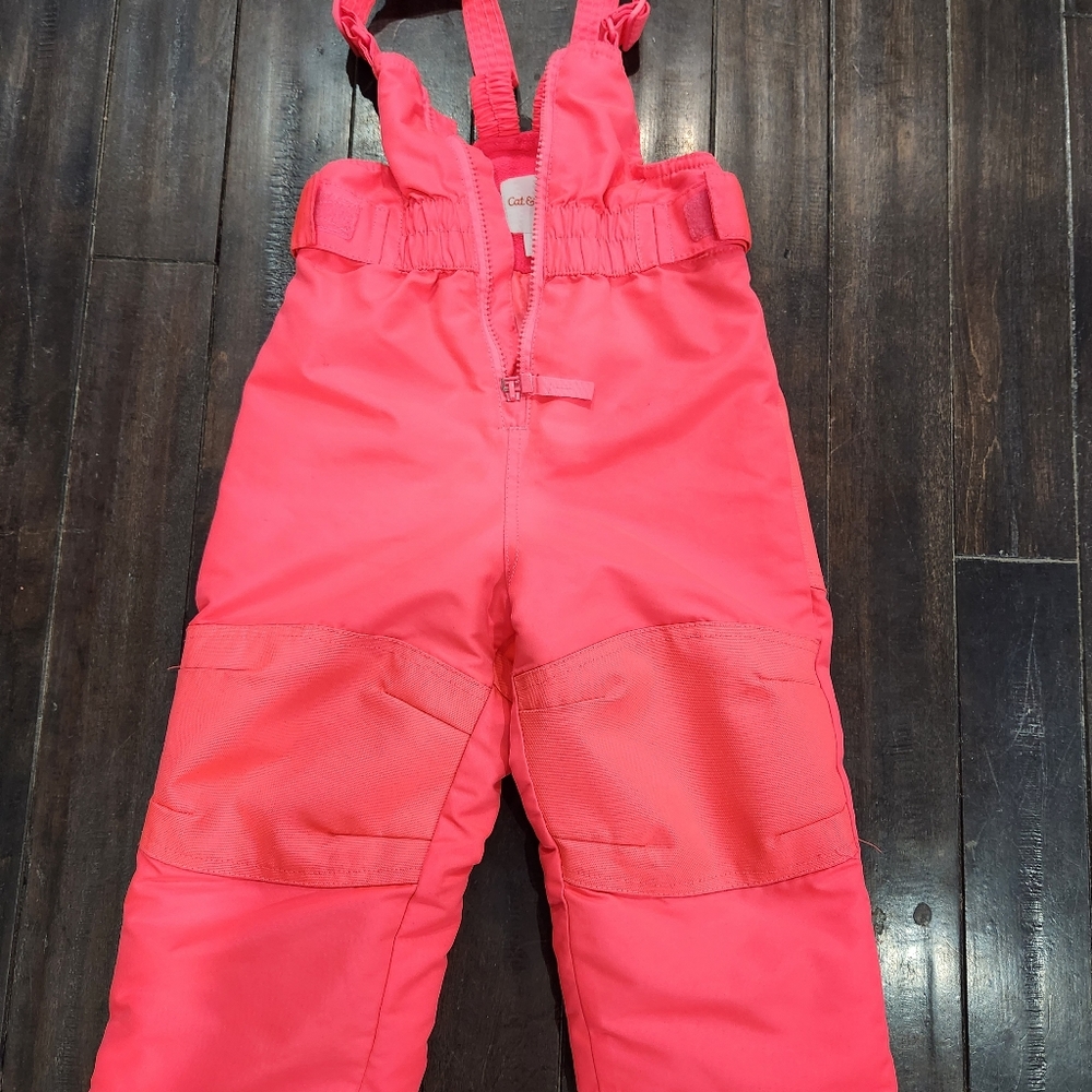 Pink snowpants